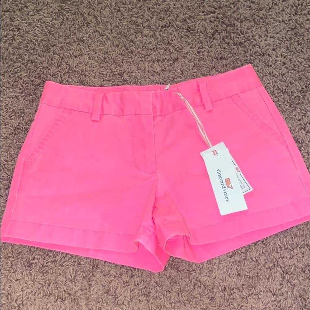 hot pink shorts